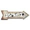Signmission Cows Arrow Decal Funny Home Decor 18in Wide D-A-999898 - alternate 1